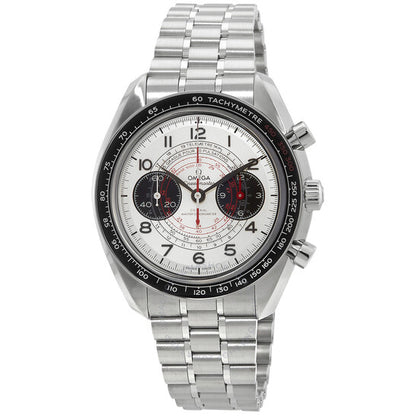 Omega, Speedmaster Chronograph Hand Wind Silver Dial Men's Watch