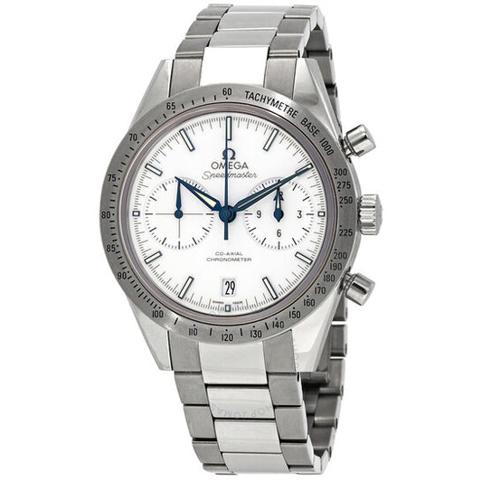 Omega, Speedmaster Chronograph White Dial Men's Watch