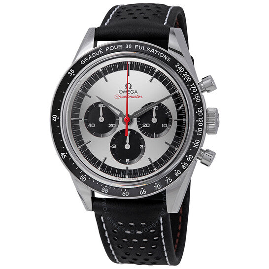 Omega, Speedmaster Moonwatch Chronograph Sand-blasted Silver Dial Men's Watch