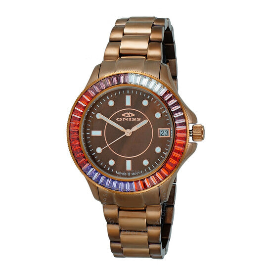 ساعة أونيس ON7324 نسائية بمينا بني
