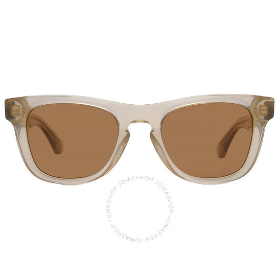 نظارات شمسية رجالية مربعة برونزية من بربري، علبة مفتوحة