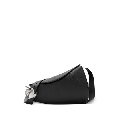 Open Box - Small Horn Leather Shoulder Bag