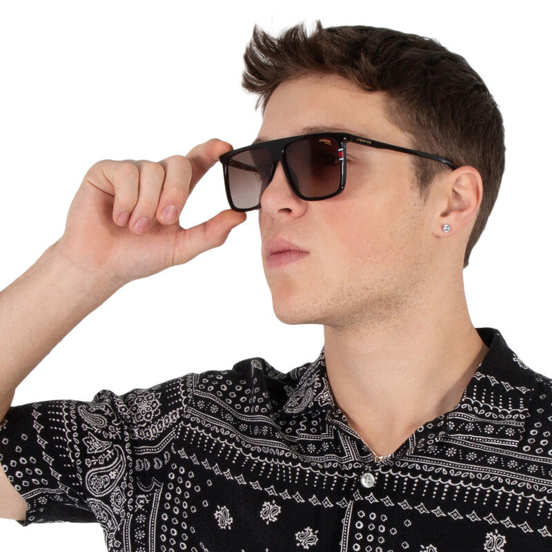 Open Box - Brown Gradient Browline Men's Sunglasses