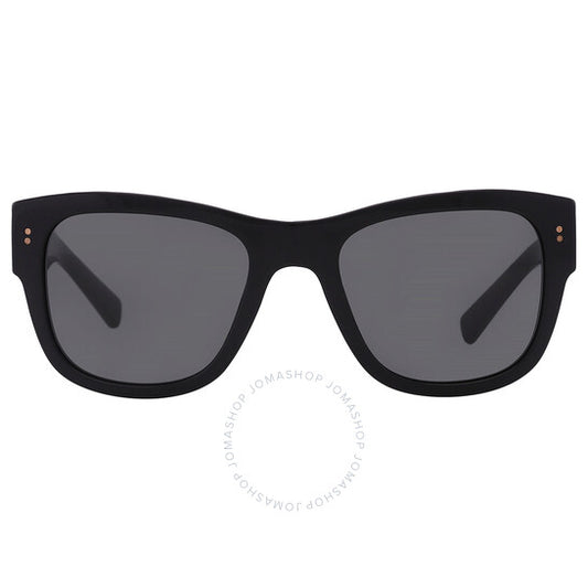 دولتشي آند غابانا، علبة مفتوحة - نظارات شمسية رمادية مربعة للرجال من دولتشي آند غابانا