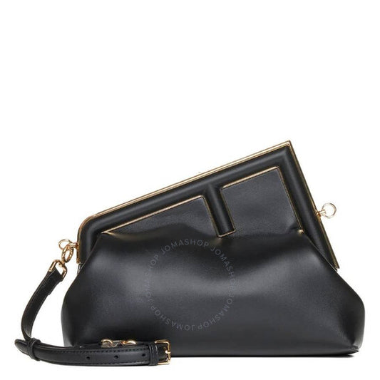 Fendi, Open Box - First Midi Nappa Leather Clutch
