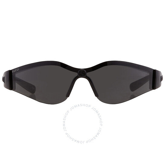 نظارات شمسية نسائية من غوتشي، علبة مفتوحة - درع رمادي