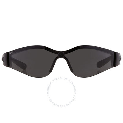 نظارات شمسية نسائية من غوتشي، علبة مفتوحة - درع رمادي