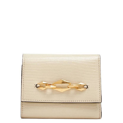 Open Box - Marinda Diamond-Chain Leather Wallet