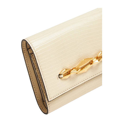 Open Box - Marinda Diamond-Chain Leather Wallet