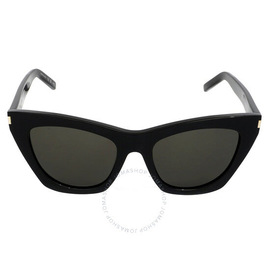 Saint Laurent, Open Box - Grey Cat Eye Ladies Sunglasses