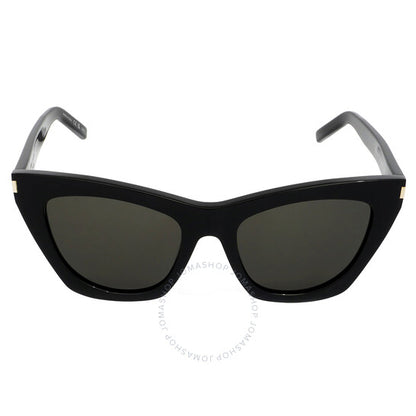 Saint Laurent, Open Box - Grey Cat Eye Ladies Sunglasses