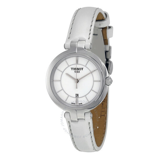 Tissot, Open Box - Flamingo White Dial Ladies Watch T0942101601100