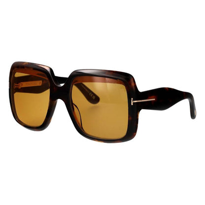 Open Box - Brown Square Ladies Sunglasses