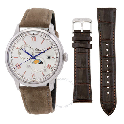 Orient, Classic Automatic Day-Night White Dial Men's Watch