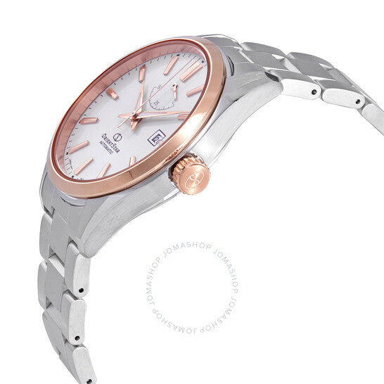 ساعة أورينت كلاسيك ستار أوتوماتيكية للرجال بمينا أبيض