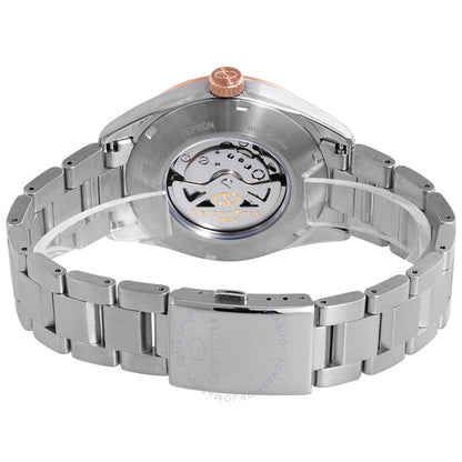 ساعة أورينت كلاسيك ستار أوتوماتيكية للرجال بمينا أبيض