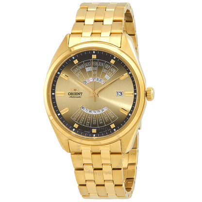 Orient, Multi Year Gold Dial Men's Watch