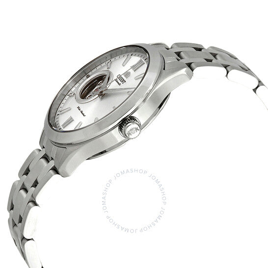 Orient, Open Heart Automatic Silver Dial Men's Watch