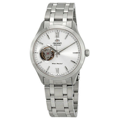 Orient, Open Heart Automatic Silver Dial Men's Watch