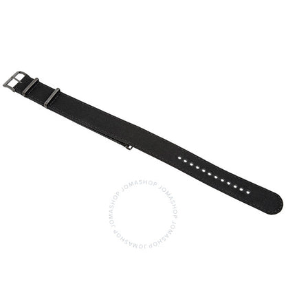 ساعة أورينت ستار للرجال بمينا أزرق من النايلون الأزرق