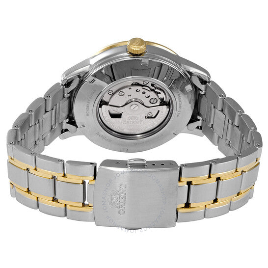Orient, Sun & Moon Automatic Silver Dial Men's Watch