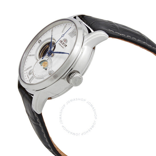 Orient, Sun & Moon Automatic Silver Dial Men's Watch