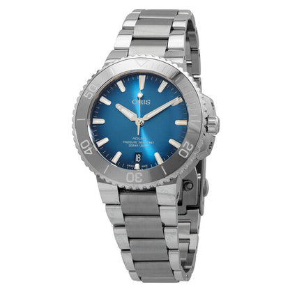 Oris, Aquis Automatic Blue Dial Watch