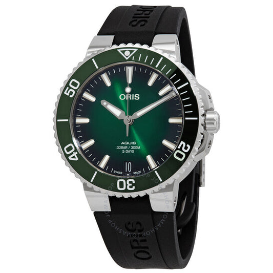 Oris, Aquis Automatic Green Dial Men's Watch
