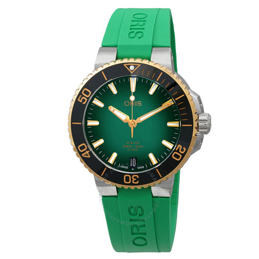 Oris, Aquis Automatic Green Dial Men's Watch