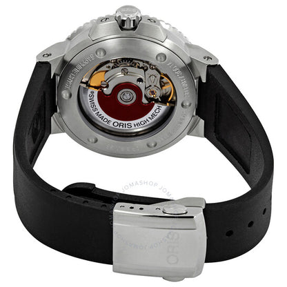 Oris, Aquis Black Dial Automatic Men's Rubber Watch
