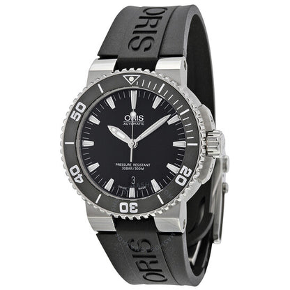 Oris, Aquis Date 43 mm Steel/Rubber Men's Watch 733-7653-4154RS