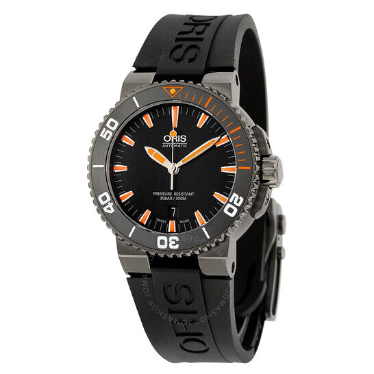 Oris, Aquis Date Automatic Black Dial Men's Watch