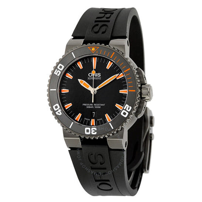 Oris, Aquis Date Automatic Black Dial Men's Watch