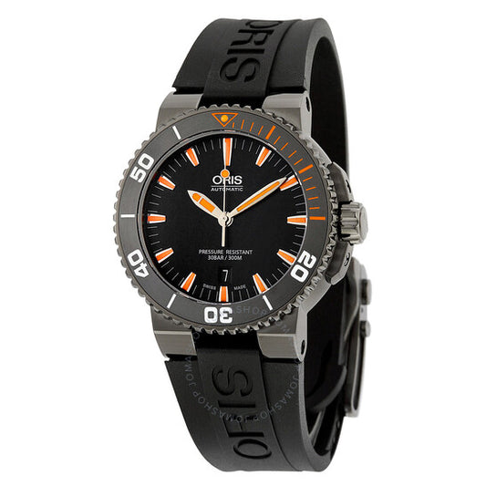 Oris, Aquis Date Automatic Black Dial Men's Watch