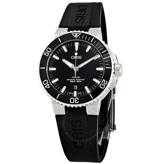 Oris, Aquis Date Automatic Black Dial Men's Watch
