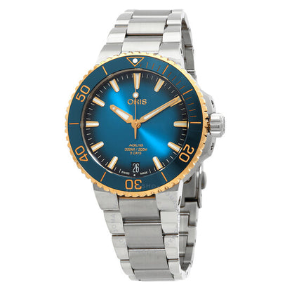 Oris, Aquis Date Automatic Blue Dial Men's Watch