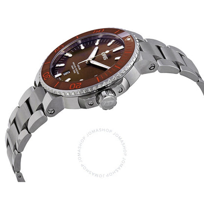 Oris, Aquis Date Automatic Brown Dial Men's Watch