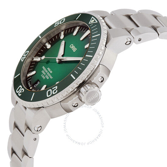 Oris, Aquis Date Automatic Green Dial Men's Watch