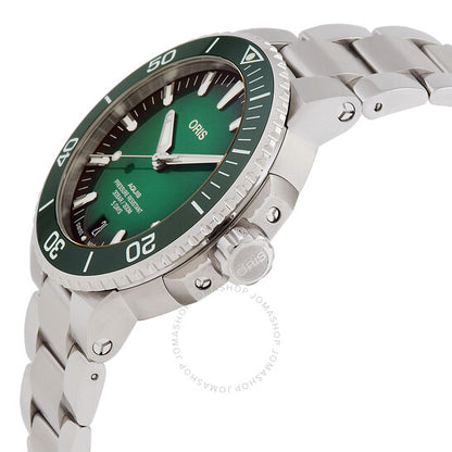 Oris, Aquis Date Automatic Green Dial Men's Watch