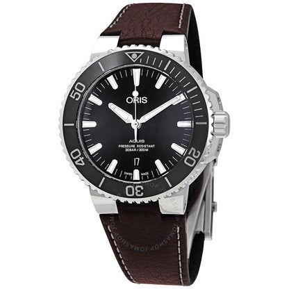 Oris, Aquis Date Automatic Black Dial Men's Watch