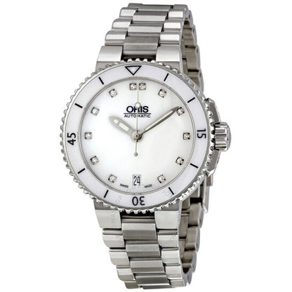 Oris, Aquis Diamond Ladies Watch 733-7652-4191MB
