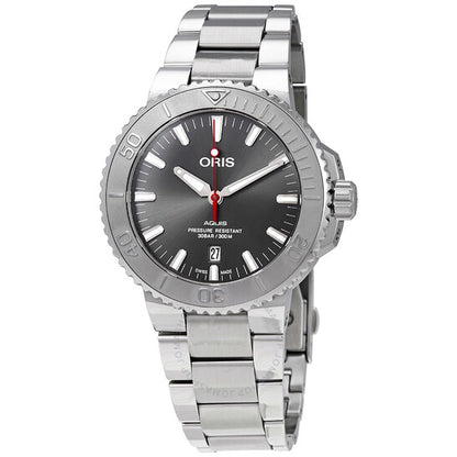 Oris, Aquis Automatic Grey Dial Stainless Steel Men's Watch