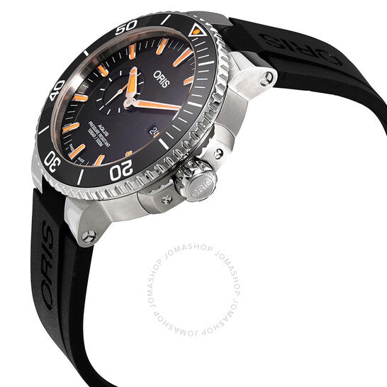 Oris, Aquis Small Second Black Dial Men's Watch 743-7733-4159RS