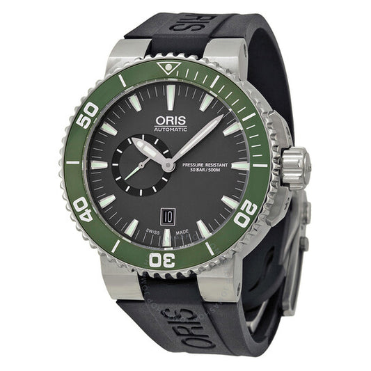 Oris, Aquis Small Second Date Men's Watch 743-7673-4137RS