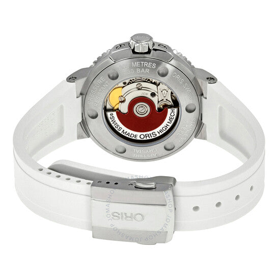 Oris, Aquis White Dial Automatic Ladies Watch