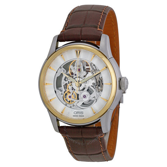 Oris, Artelier Automatic Skeleton Dial Men's Watch 734-7670-4351LS