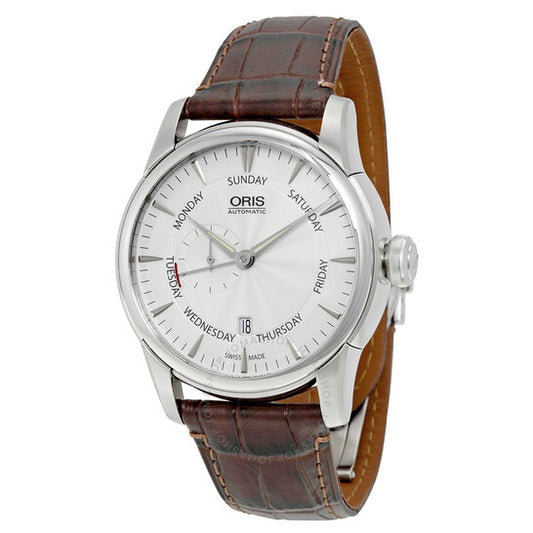 Oris, Artelier Automatic Small Second Pointer Day Stainless Steel Men's Watch 745-7666-4051LS