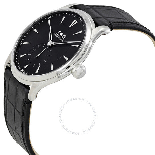 Oris, Artelier Black Guilloche Dial Men's Watch
