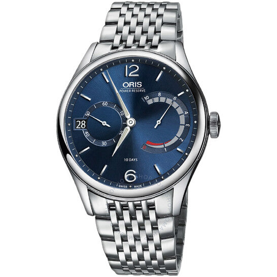 Oris, Artelier Blue Dial Watch