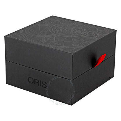 Oris, Artelier Complication Silver Dial Brown Leather Men's Watch